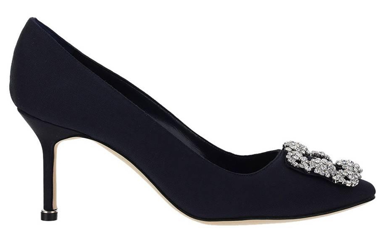(W) Manolo Blahnik Stiletto 'Navy Crystal Fashion' 圖 2