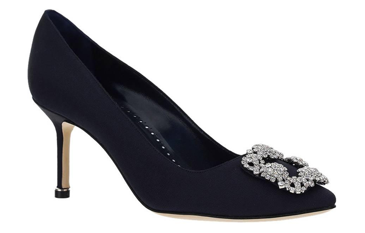 (W) Manolo Blahnik Stiletto 'Navy Crystal Fashion' 圖 3