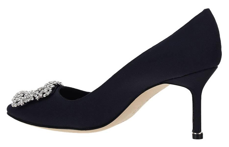 (W) Manolo Blahnik Stiletto 'Navy Crystal Fashion' 圖 5