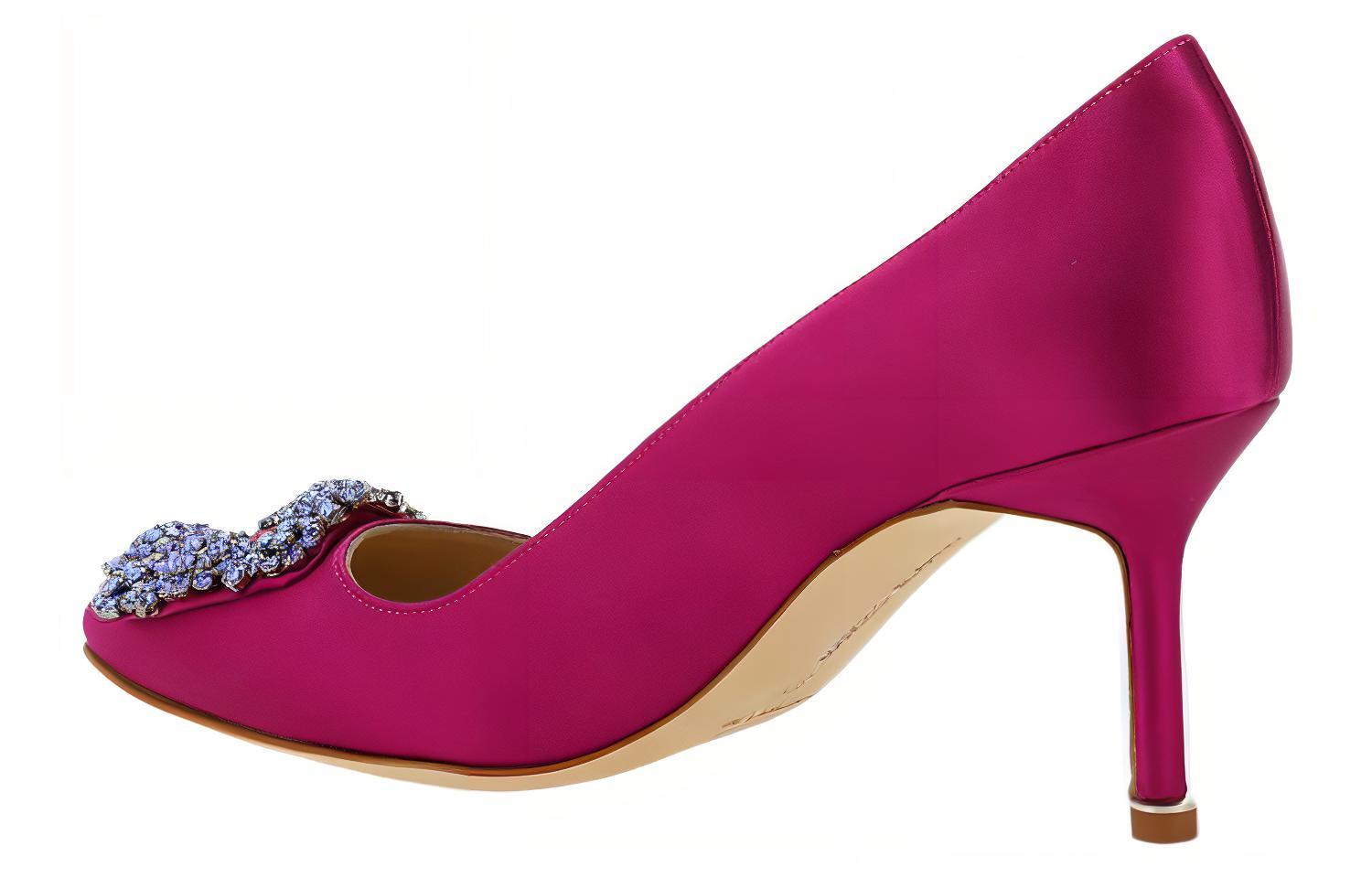Lookbook (W) Manolo Blahnik Stiletto 'Peach Pink Comfort Kasual' 323-2689-6520