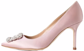 (Women) Manolo Blahnik Stiletto 'Pink Comfort Casual' 9XX-0317-5113 (Women) Manolo Blahnik Stiletto 'Pink Comfort Casual' 9XX-0317-5113