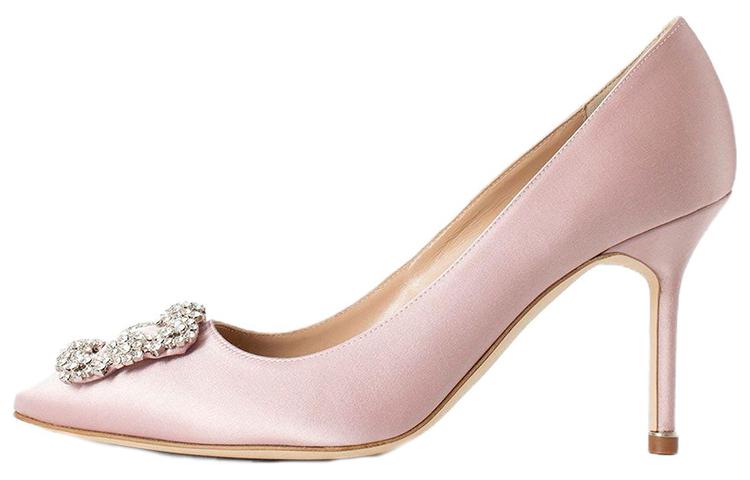 (Women) Manolo Blahnik Stiletto 'Pink Comfort Casual' 9XX-0317-5113
