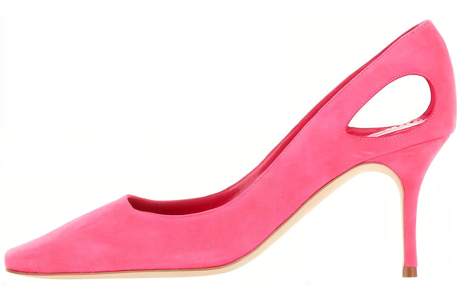 (Women) Manolo Blahnik Stiletto 'Pink Fashion' 123-2219-6723