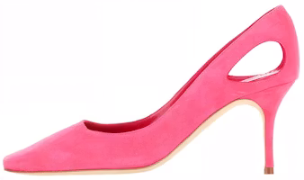 (Women) Manolo Blahnik Stiletto 'Pink Fashion' 123-2219-6723 (Women) Manolo Blahnik Stiletto 'Pink Fashion' 123-2219-6723