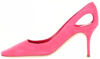 (Women) Manolo Blahnik Stiletto 'Pink Fashion' 123-2219-6723 (Women) Manolo Blahnik Stiletto 'Pink Fashion' 123-2219-6723