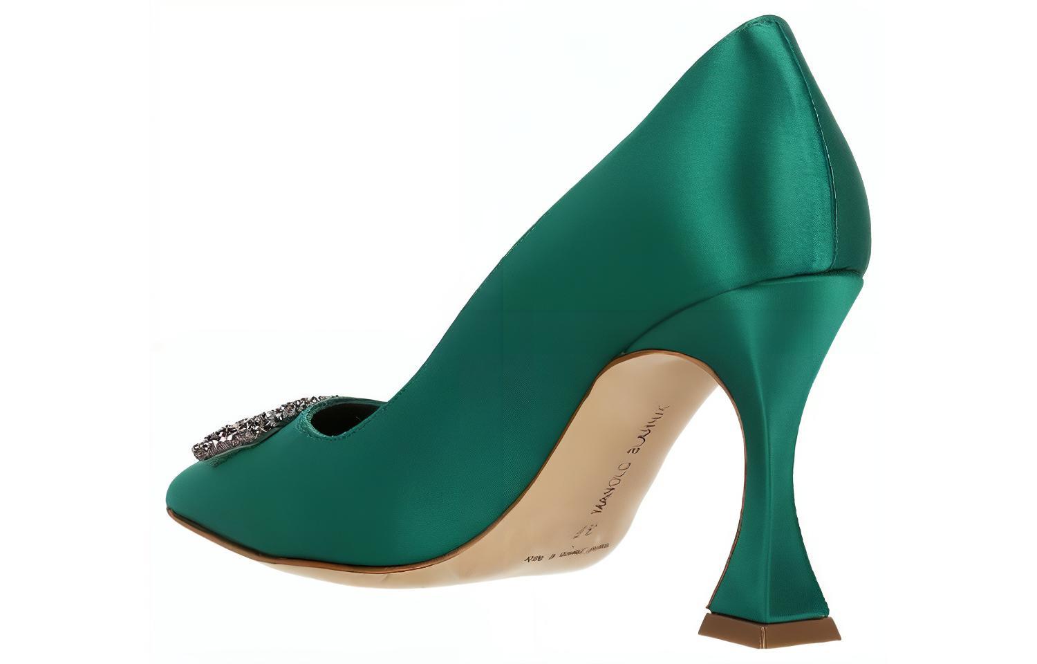 (W) Manolo Blahnik Stiletto 'Simplistic Elegance Green' 圖 4