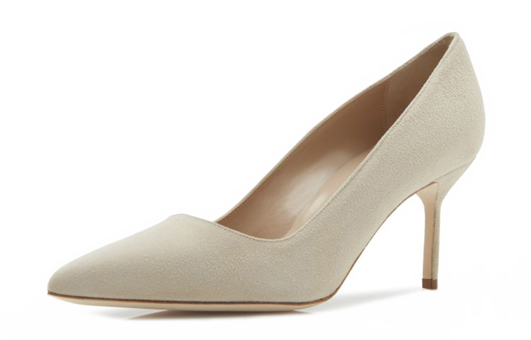 (W) Manolo Blahnik Stiletto 'Taupe Suede' 圖 4