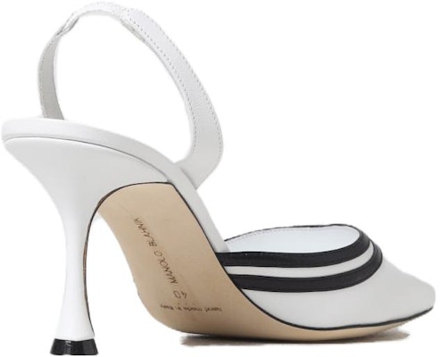 (W) Manolo Blahnik Stiletto 'Putih' 2231357-BLCKWHIT Lookbook (W) Manolo Blahnik Stiletto 'Putih' 2231357-BLCKWHIT