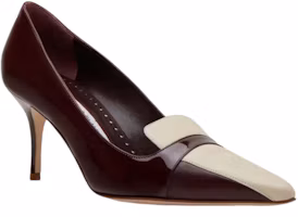 Order (W) Manolo Blahnik Talons Aiguille ''Rouge Profond Vernis'' 322-2144-0001