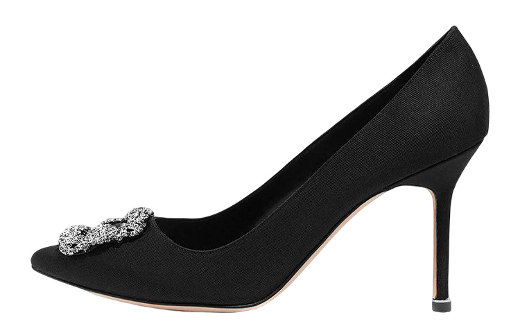 (Women) Manolo Blahnik Stiletto High Heels 'Black' 322-2217-0015