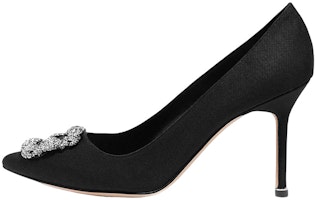 (Women) Manolo Blahnik Stiletto High Heels 'Black' 322-2217-0015 (Women) Manolo Blahnik Stiletto High Heels 'Black' 322-2217-0015
