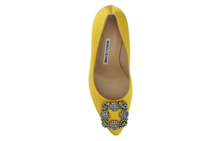 (W) Manolo Blahnik Stiletto High Heels 'Yellow' 圖 4