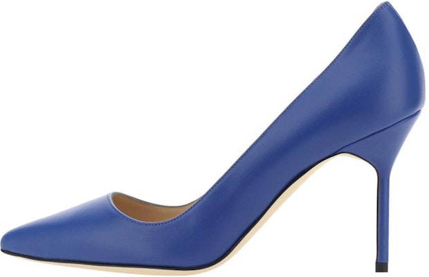 (Women) Manolo Blahnik Stiletto Mules 'Blue Pointed Toe' 9XX-0464-4326 Buy (Women) Manolo Blahnik Stiletto Mules 'Blue Pointed Toe' 9XX-0464-4326