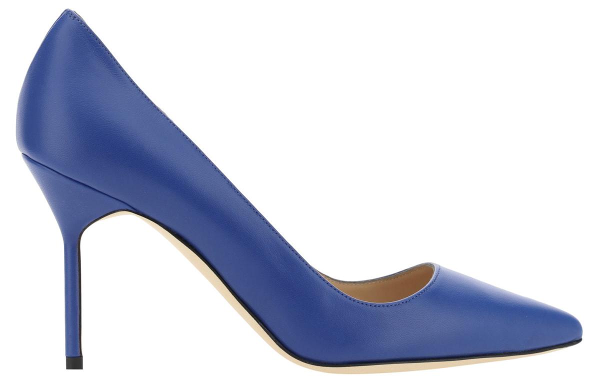 Order (Women) Manolo Blahnik Stiletto Mules 'Blue Pointed Toe' 9XX-0464-4326