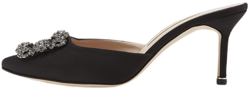 (W) Manolo Blahnik Stiletto Tumit Lancip 7cm 'Hitam Fashion' 9XX-0726-0054 Buy (W) Manolo Blahnik Stiletto Tumit Lancip 7cm 'Hitam Fashion' 9XX-0726-0054