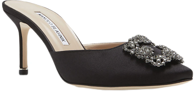 (W) Manolo Blahnik Mules Stiletto Punta 7cm ''Nero Moda'' 9XX-0726-0054 Lookbook (W) Manolo Blahnik Mules Stiletto Punta 7cm ''Nero Moda'' 9XX-0726-0054