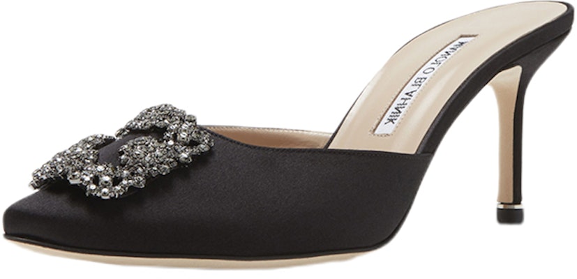 (Women) Manolo Blahnik Stiletto Pointed-Toe Mules 7cm 'Black Fashion' 9XX-0726-0054 Shop (Women) Manolo Blahnik Stiletto Pointed-Toe Mules 7cm 'Black Fashion' 9XX-0726-0054