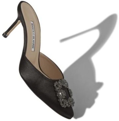 (Women) Manolo Blahnik Stiletto Pointed-Toe Mules 7cm 'Black Fashion' 9XX-0726-0054 Purchase (Women) Manolo Blahnik Stiletto Pointed-Toe Mules 7cm 'Black Fashion' 9XX-0726-0054