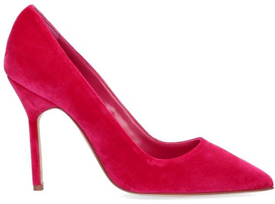 (W) Manolo Blahnik Tacones Altos de Gamuza 'Moda Casual Morado Rojo' 319-1020-6532 Order (W) Manolo Blahnik Tacones Altos de Gamuza 'Moda Casual Morado Rojo' 319-1020-6532