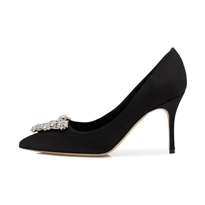 (W) Manolo Blahnik Trina High Heels 'Black Fashion'
