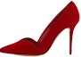 Buy (W) 마놀로 블라닉 레드 벨벳 포인티드 하이힐 322-2159-0001