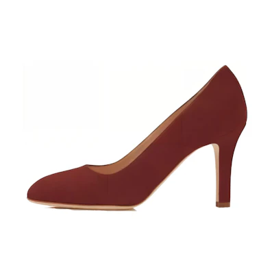 (W) Manolo Blahnik Verin 'Brown Red'