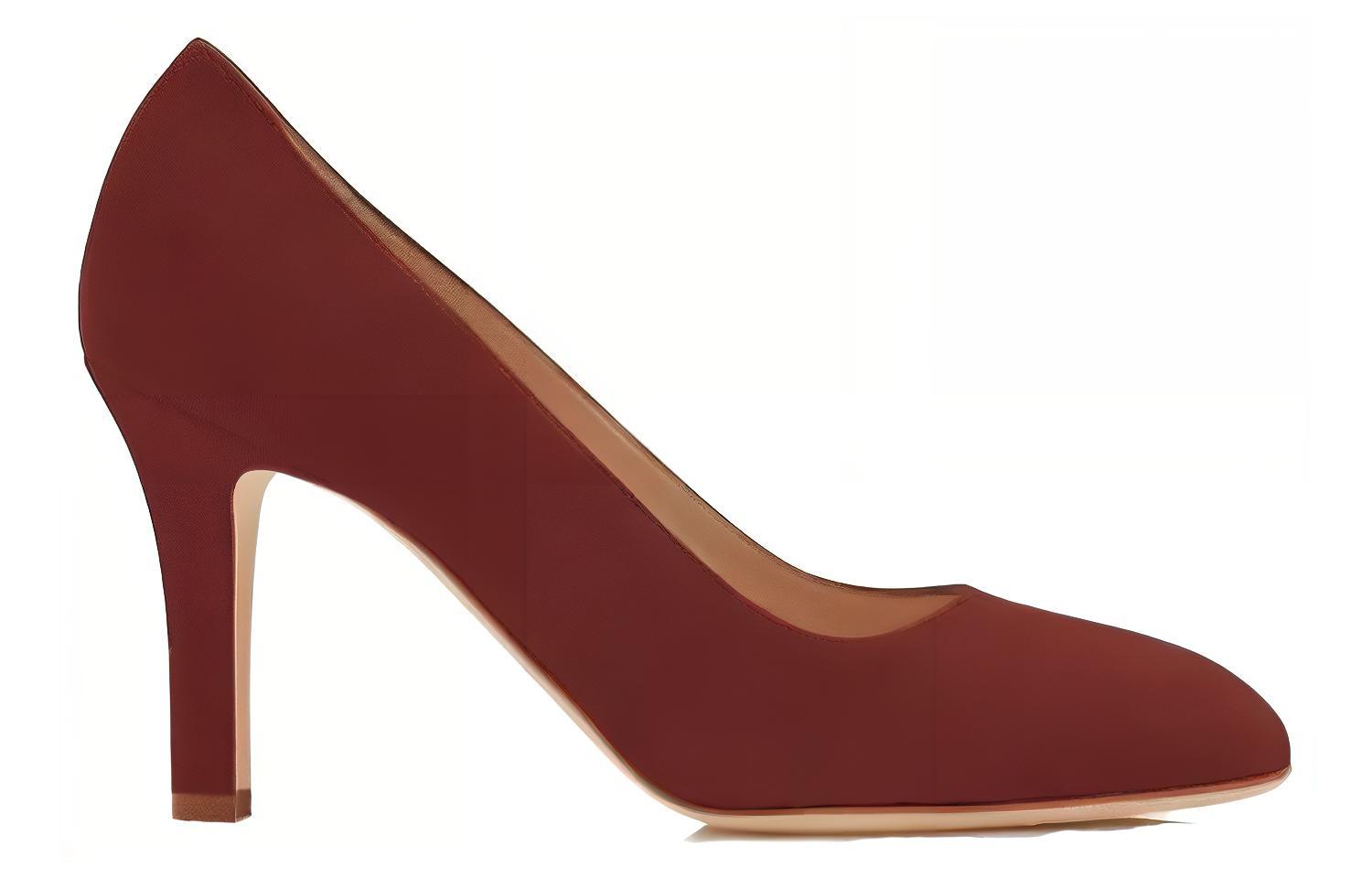 (W) Manolo Blahnik Verin 'Brown Red' 圖 2
