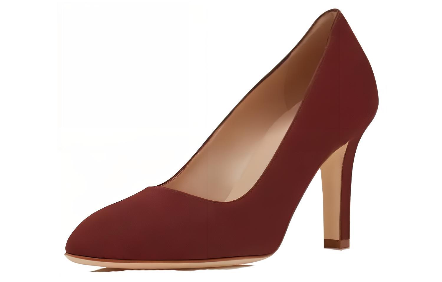 (W) Manolo Blahnik Verin 'Brown Red' 圖 3