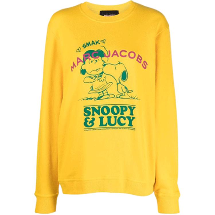 (Women) Marc Jacobs Crewneck Logo Print Long Sleeve Sweatshirt C604P25PF21-700