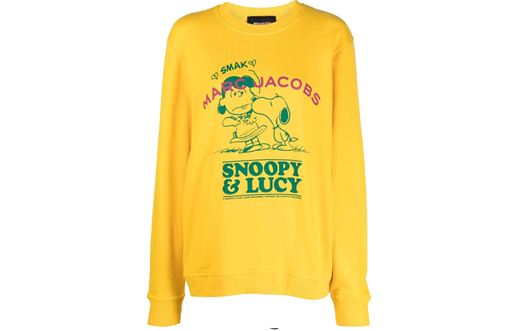 Order (W) Marc Jacobs logo印花圆领长袖卫衣 C604P25PF21-700