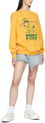 (W) Marc Jacobs logo印花圆领长袖卫衣 C604P25PF21-700 Lookbook (W) Marc Jacobs logo印花圆领长袖卫衣 C604P25PF21-700