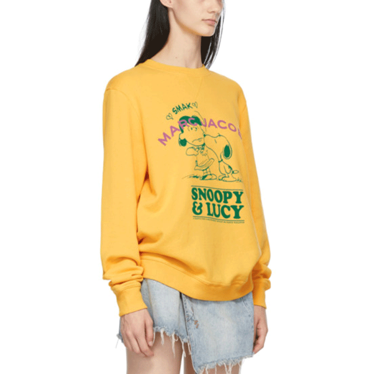 Shop (W) Marc Jacobs logo印花圆领长袖卫衣 C604P25PF21-700