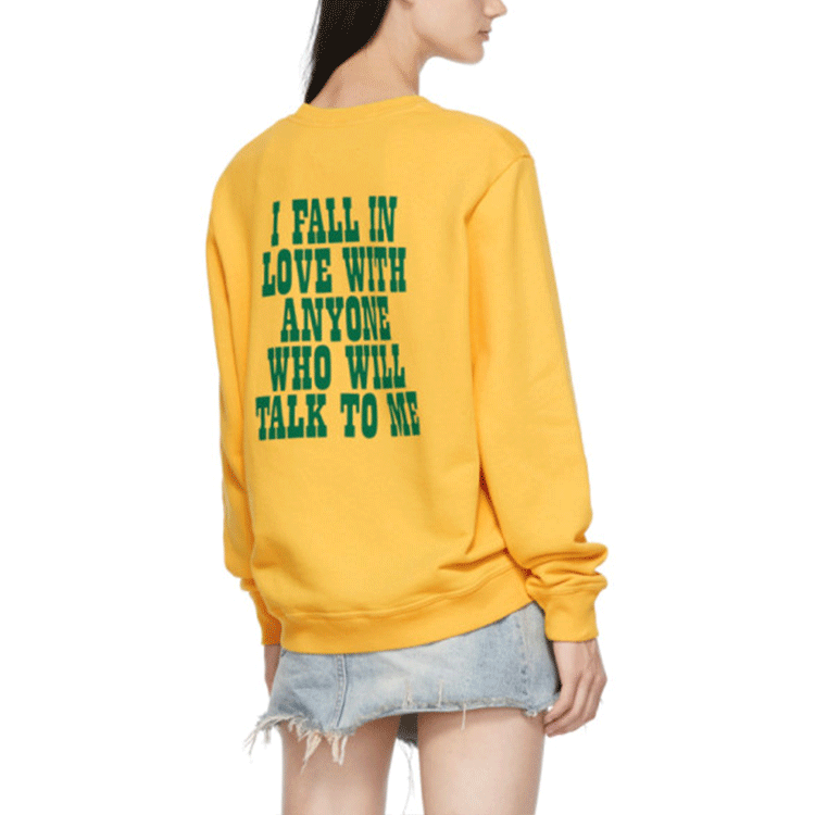 Purchase (W) Marc Jacobs logo印花圆领长袖卫衣 C604P25PF21-700