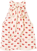(Women) MARC JACOBS Kiss Print Lace-Up Backless Sleeveless Tank Top . 2S6RTP015W13-112 (Women) MARC JACOBS Kiss Print Lace-Up Backless Sleeveless Tank Top . 2S6RTP015W13-112