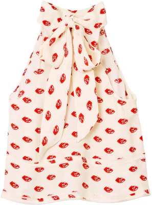 (W) MARC JACOBS Tank Top Tanpa Lengan Backless Motif Kiss Print. 2S6RTP015W13-112 Buy (W) MARC JACOBS Tank Top Tanpa Lengan Backless Motif Kiss Print. 2S6RTP015W13-112