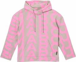 (Women) MARC JACOBS Logo All-Over Print Pink Hoodie Women. C632P26SP22296 (Women) MARC JACOBS Logo All-Over Print Pink Hoodie Women. C632P26SP22296