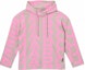 Order (W) MARC JACOBS Logo Cetakan Seluruh Hoodie Pink Wanita. C632P26SP22296