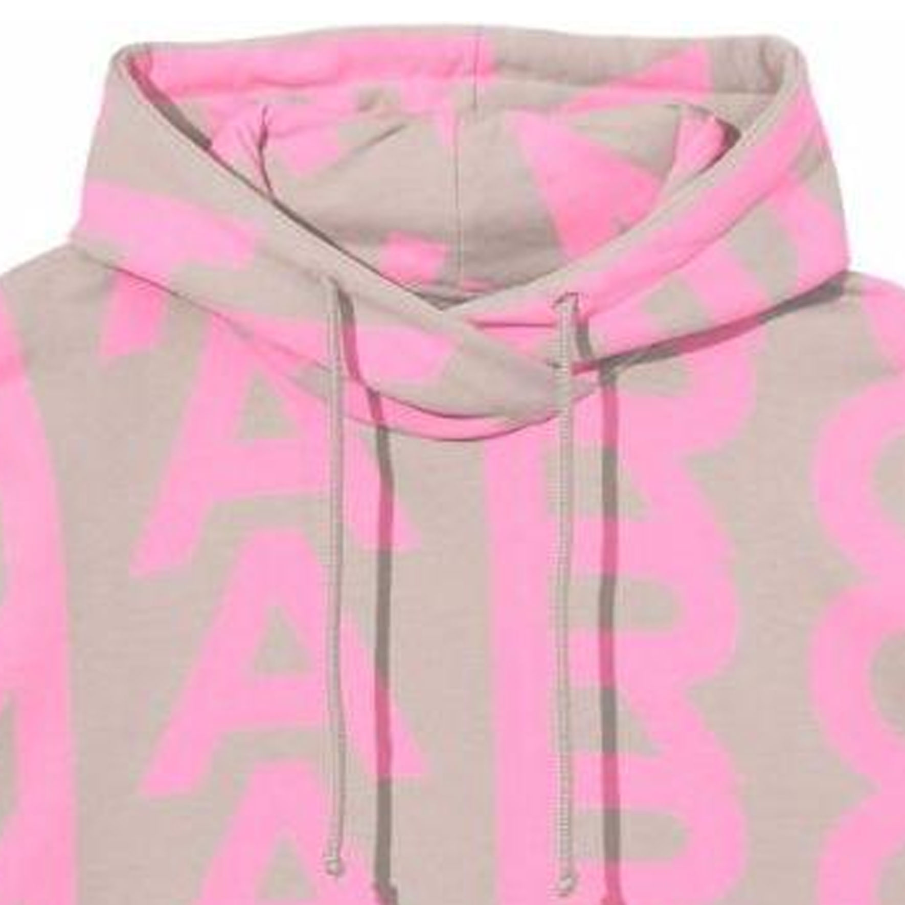 Details for (W) MARC JACOBS Logo Cetakan Seluruh Hoodie Pink Wanita. C632P26SP22296