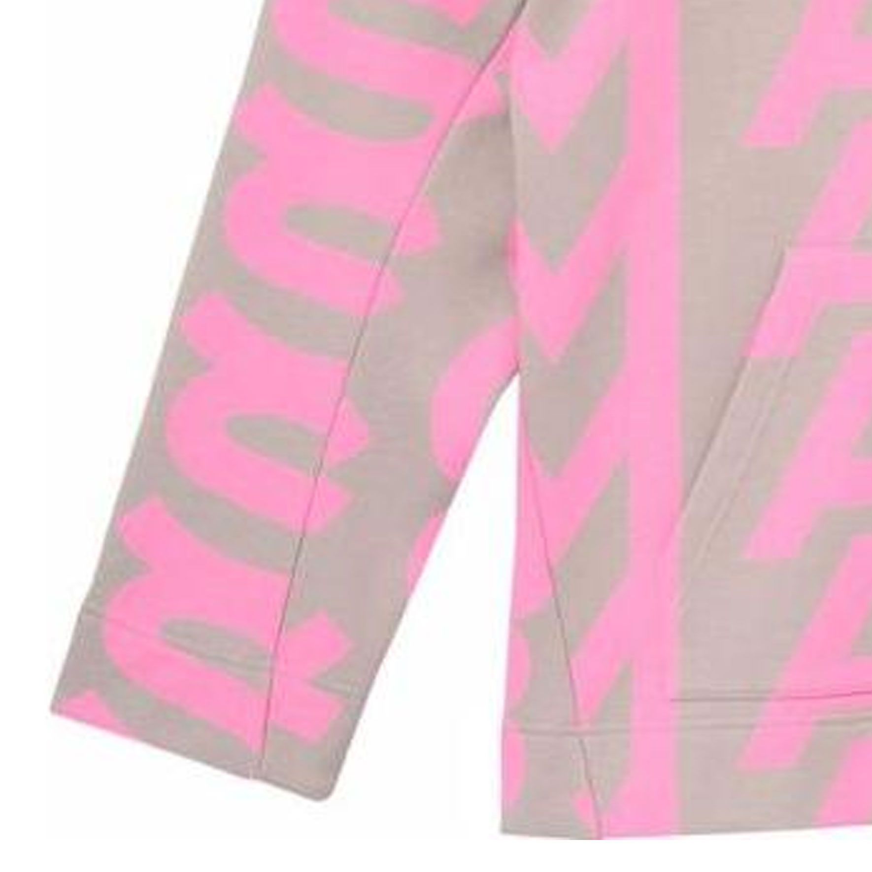 Sizing (W) MARC JACOBS Logo Cetakan Seluruh Hoodie Pink Wanita. C632P26SP22296