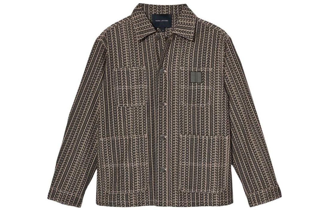 (Women) MARC JACOBS SS22  Brown Patterned Shirt Jacket V207J12SP22261261