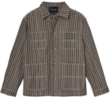 (Women) MARC JACOBS SS22 Brown Patterned Shirt Jacket V207J12SP22261261 (Women) MARC JACOBS SS22 Brown Patterned Shirt Jacket V207J12SP22261261