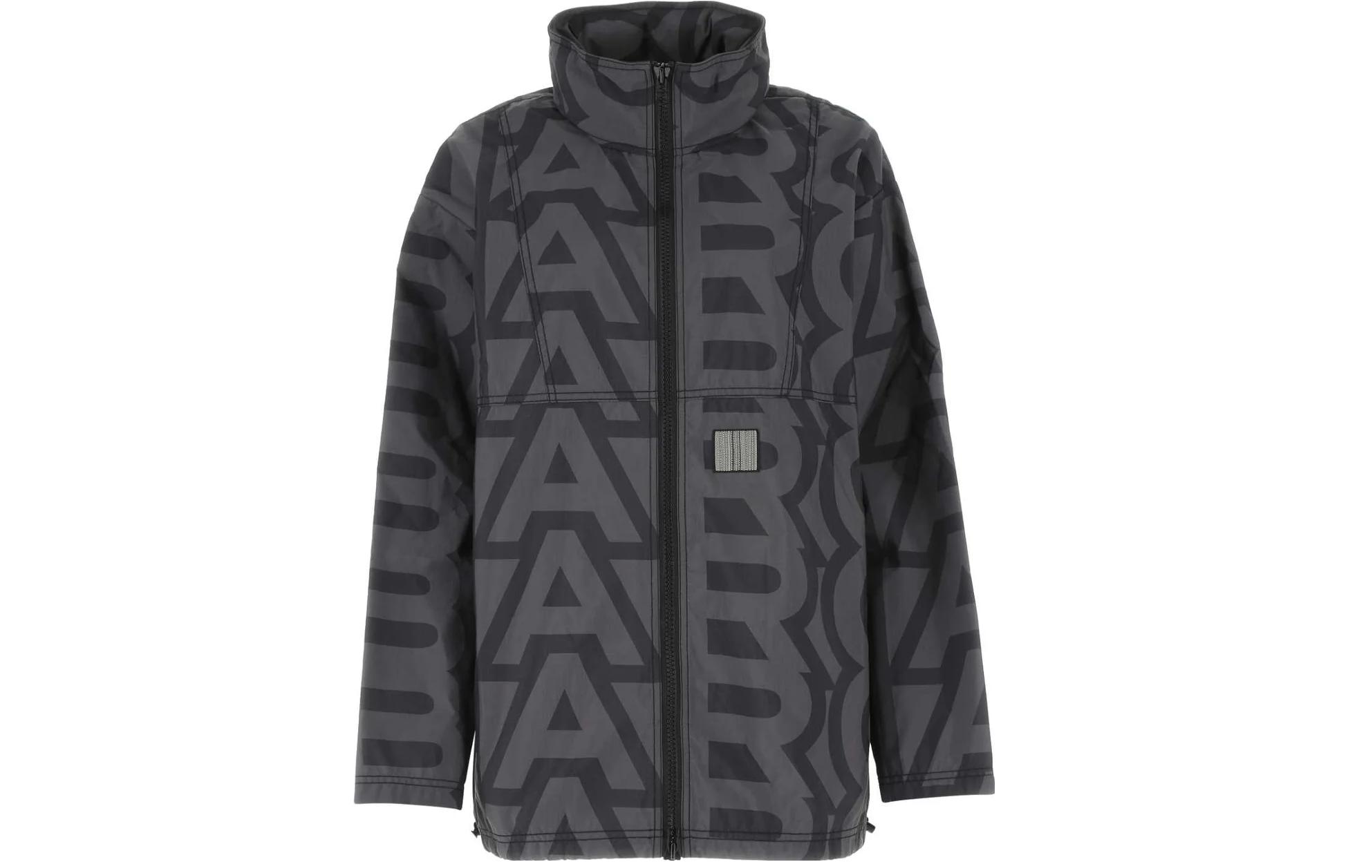 (Women) Marc Jacobs SS23 All-Over Logo Jacket Women’s Dark Gray V208M21RE22-084
