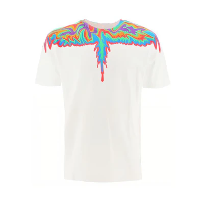(Women) Marcelo Burlon County of Milan Wing Print Oversized Tee. CMAA018F20JER0020184