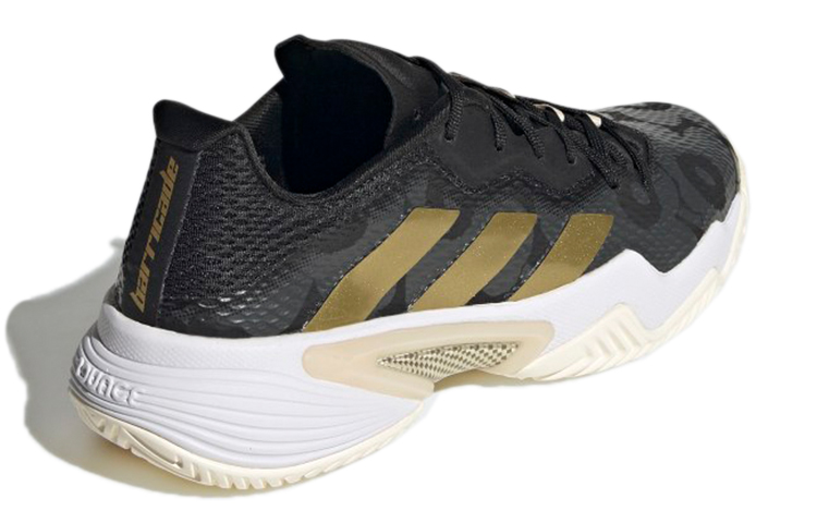 (W) Marimekko adidas Barricade 'Black Gold Metallic' 圖 3