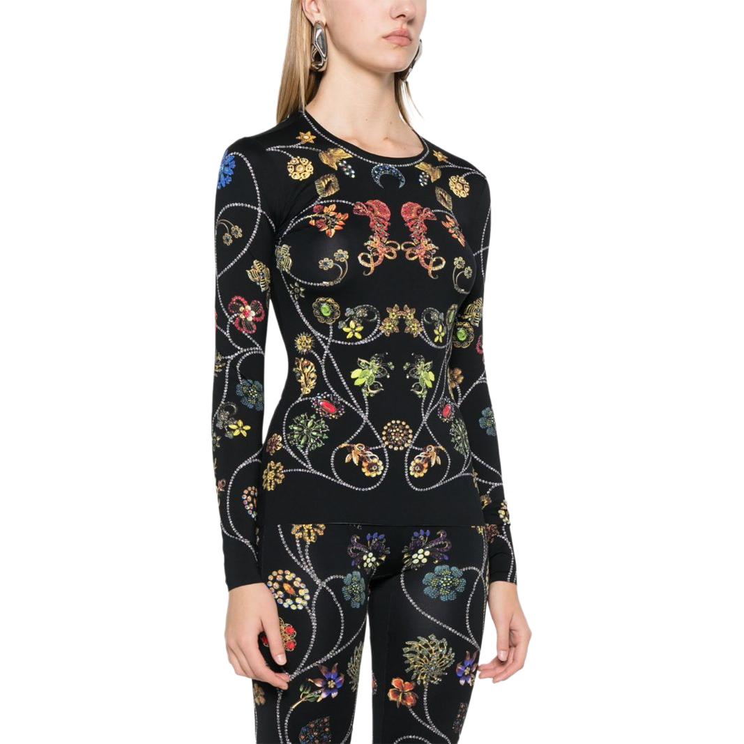 Purchase (W) Marine Serre 全版印花修身長袖毛衣 多色 WTS006ACJER0057PT04