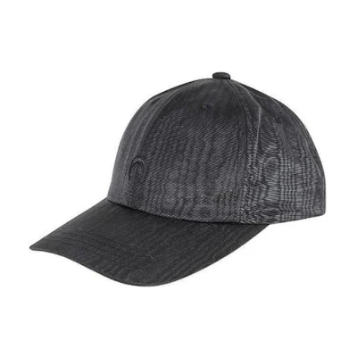 (Women) Marine Serre Black Nylon Baseball Cap Solid Design A008ICONXFW2200BLACK