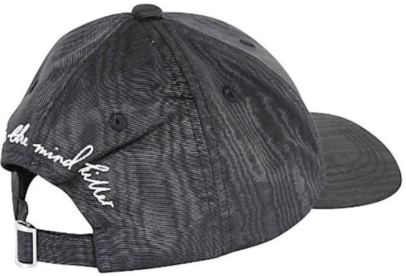 (W) Gorra de béisbol negra de nylon diseño sólido Marine Serre. A008ICONXFW2200BLACK Lookbook (W) Gorra de béisbol negra de nylon diseño sólido Marine Serre. A008ICONXFW2200BLACK