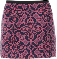 (Women) Marine Serre Monogram Elastic Mini Skirt - Casual Short Skirt S098SS23WWOVCO000507 (Women) Marine Serre Monogram Elastic Mini Skirt - Casual Short Skirt S098SS23WWOVCO000507