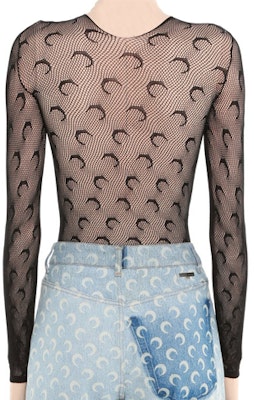 (W) Marine Serre Slim Fit Baju-Cetak Bulan Hitam UW009ICONW Lookbook (W) Marine Serre Slim Fit Baju-Cetak Bulan Hitam UW009ICONW