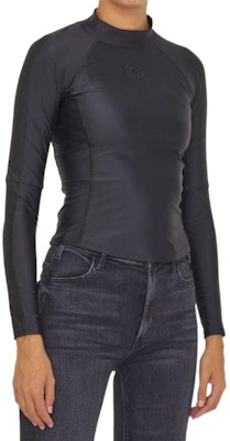 (W) Marine Serre FW22 黑色高領長袖標誌T恤 T221ICONWFW2200 Shop (W) Marine Serre FW22 黑色高領長袖標誌T恤 T221ICONWFW2200